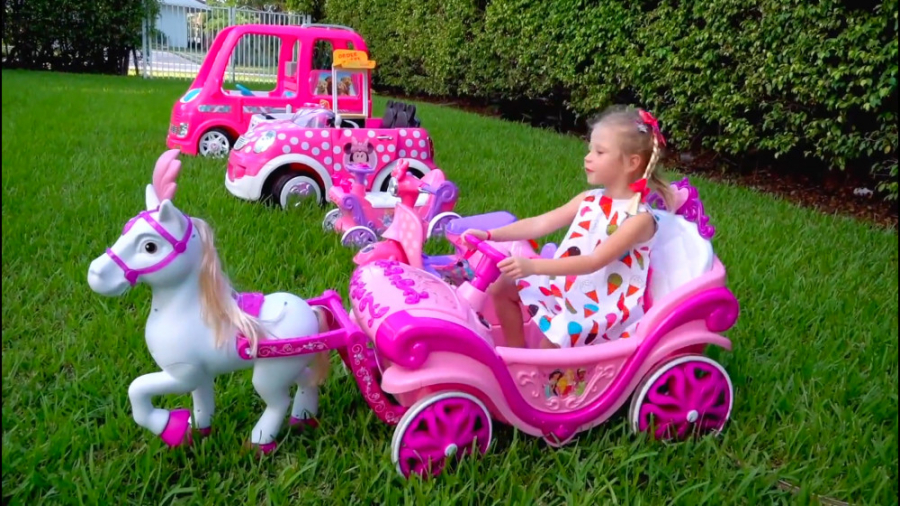 ماجراهای ناستیا و بابایی - قسمت 183 - خرید ماشین برقی برای پرنسس ناستیا